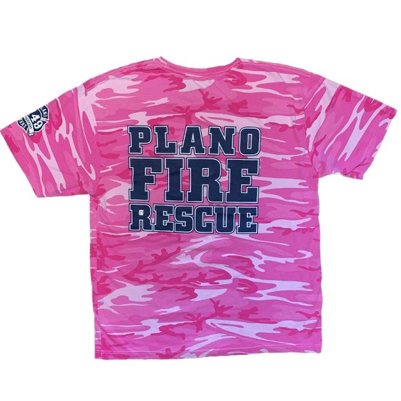 Camo Other - Plano, Texas Fire Department Pink Army Camo Shirt